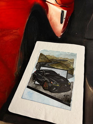 Inspiration from @sushie_5.0’s Lexus| Handmade Artwork