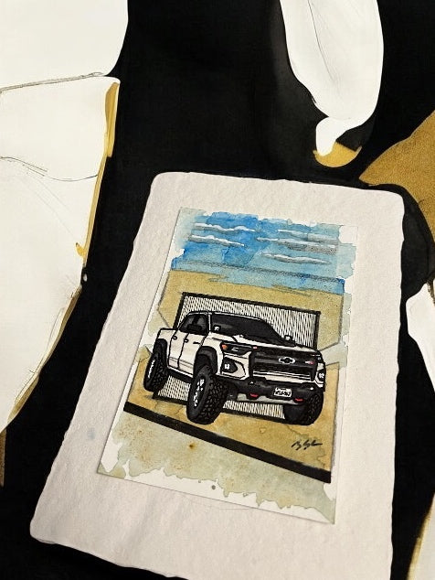 Inspiration from @jake_rohde55’s Colorado ZR2| Handmade Artwork