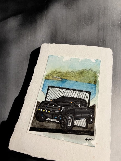 Inspiration from @itzhamm’s F-150 Platinum| Handmade Artwork