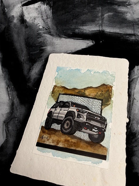 Inspiration from @coloutah.zr2’s Colorado ZR2| Handmade Artwork