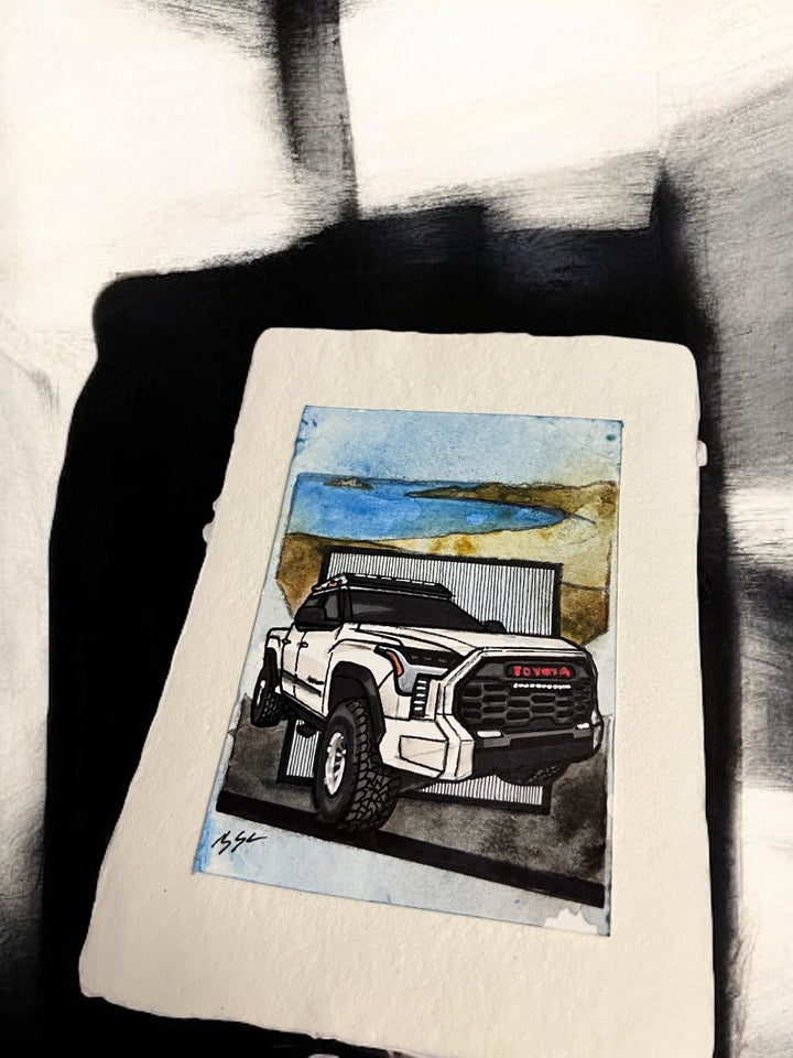 Inspiration from @noflytrd’s Tundra| Handmade Artwork