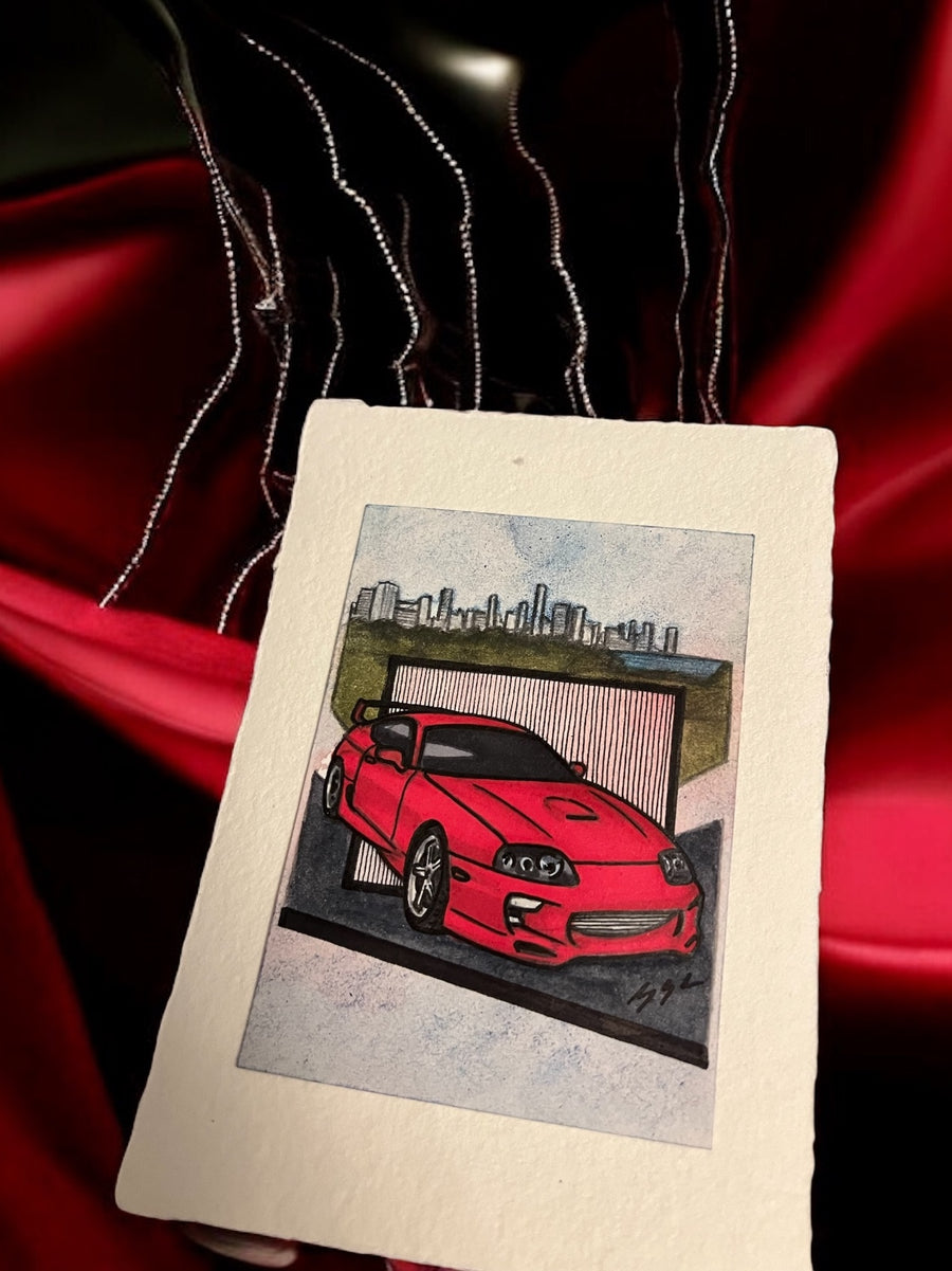 Inspiration from by @tomas_garba’s Supra| Handmade Artwork