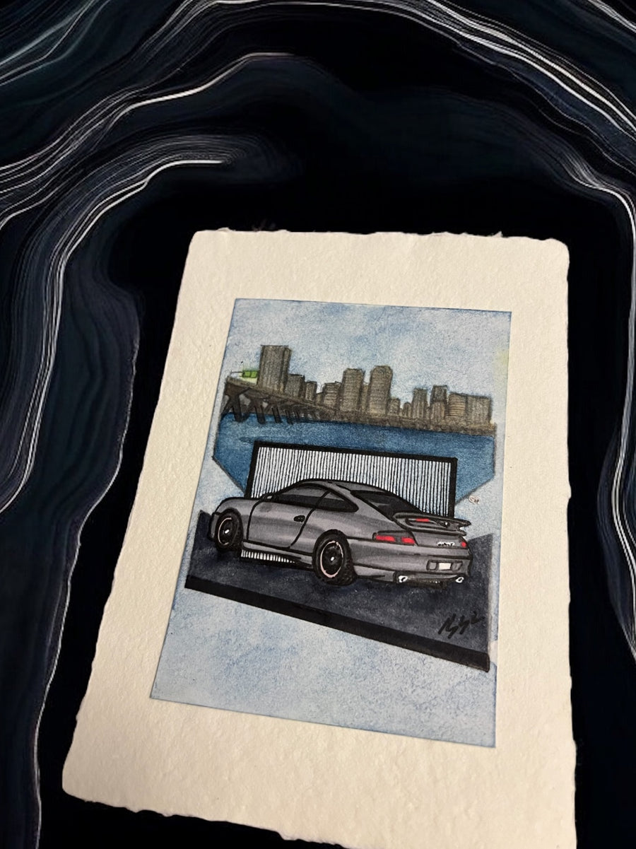 Inspiration from by @__domthom’s 996 aerokit| Handmade Artwork