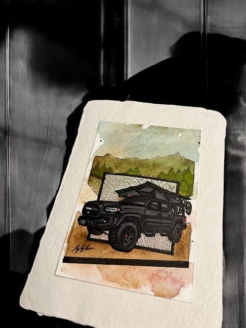 Inspiration from @stevdunn’s Tacoma| Handmade Artwork