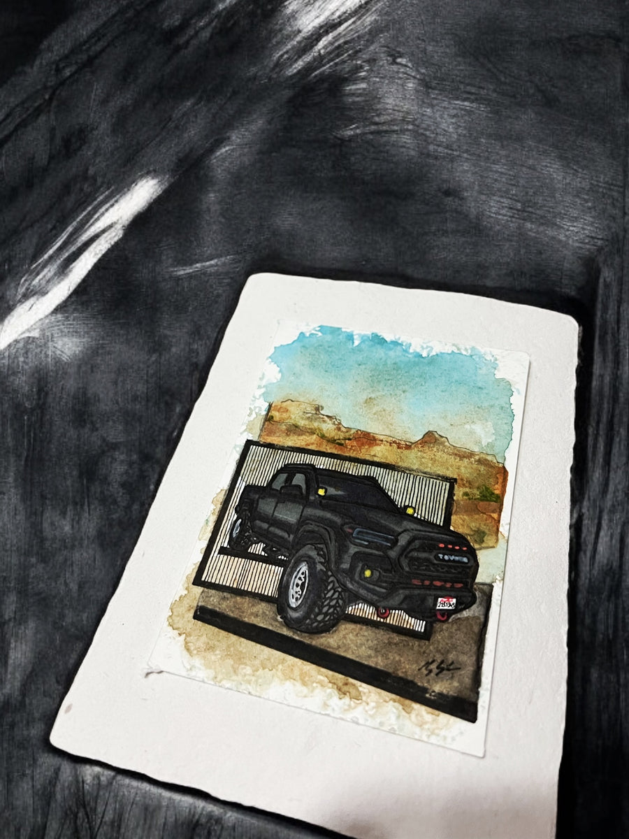 Inspiration from @hmlm_00’s Tacoma| Handmade Artwork