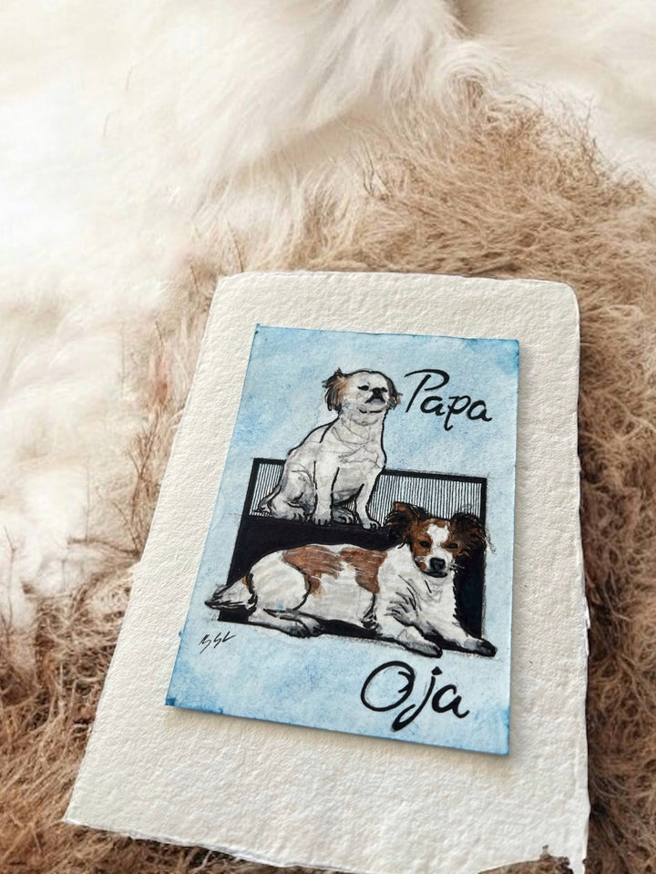 Inspiration from Papa and Oja| Handmade Artwork