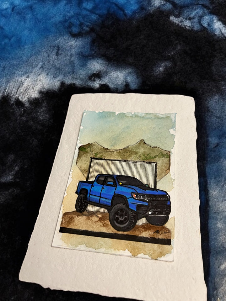Inspiration from @blu.rhin0.zr2’s Colorado| Handmade Artwork
