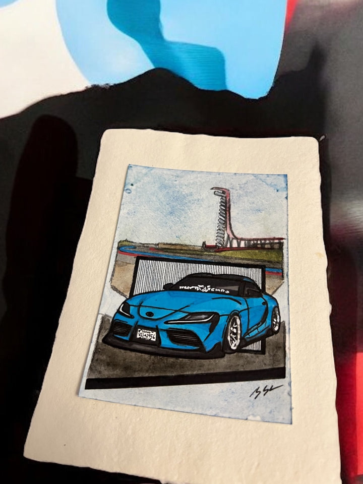 Inspiration from by @mk5breesti’s Supra| Handmade Artwork