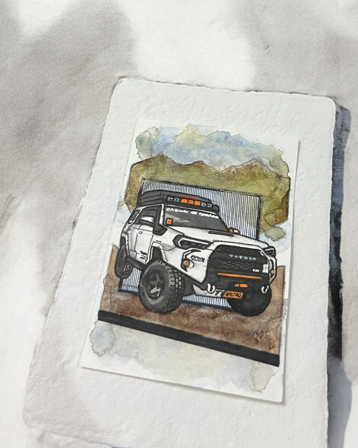 Inspiration from @datchico_548’s 4Runner| Handmade Artwork