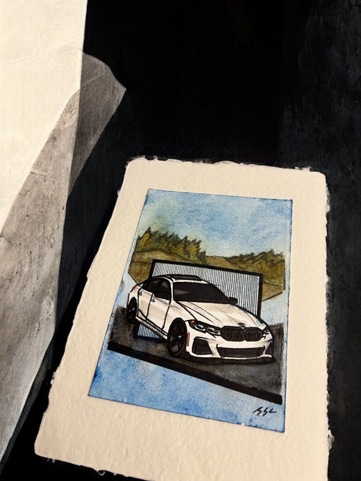 Inspiration from by @b58.bradley’s BMW| Handmade Artwork