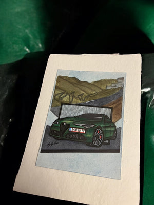 Inspiration from by @danielklausmeyer’s Giulia| Handmade Artwork