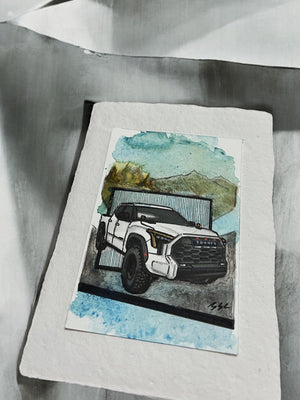 Inspiration from @trd.neekz’s Tundra| Handmade Artwork