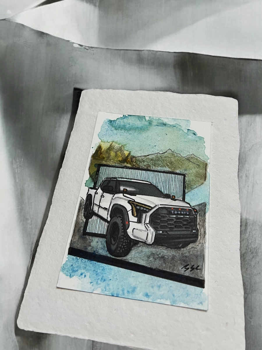 Inspiration from @trd.neekz’s Tundra| Handmade Artwork