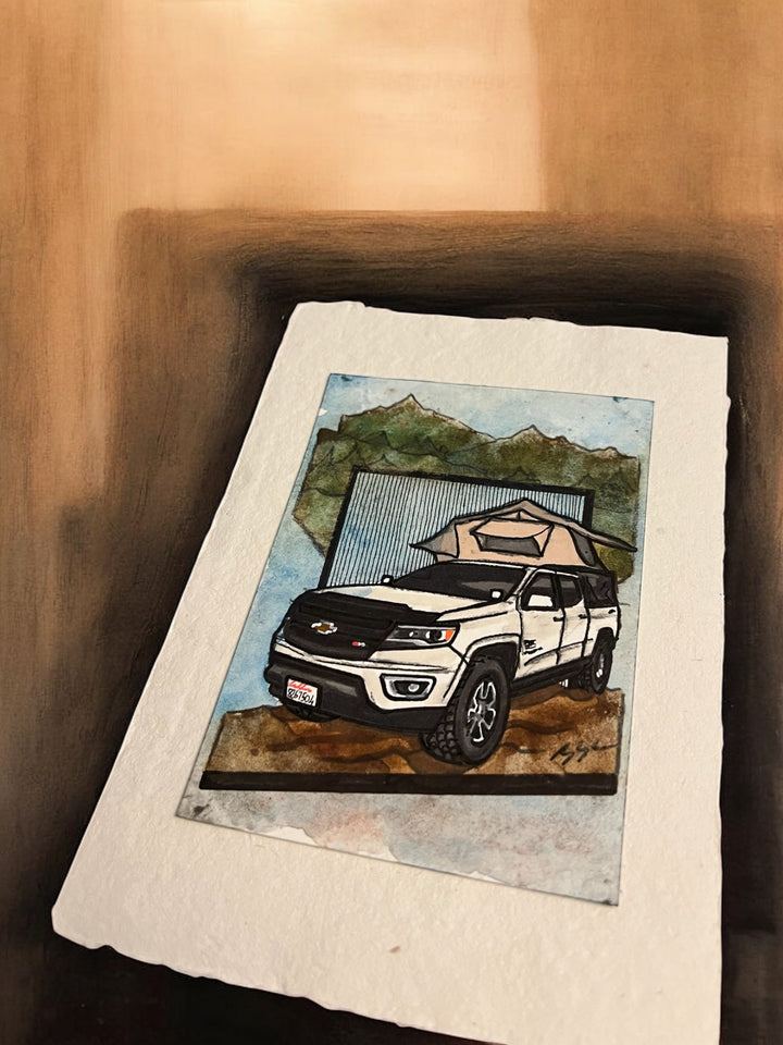 Inspiration from @blizzard_z71’s Colorado Z71| Handmade Artwork