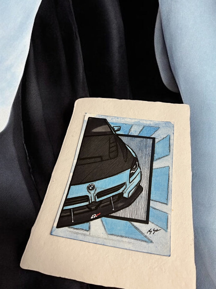 Inspiration from by @g87_bl00mer’s BMW| Handmade Artwork
