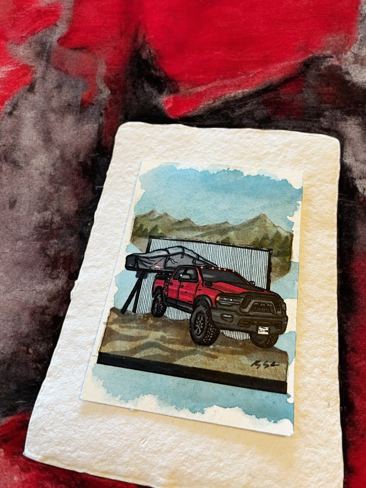 Inspiration from @thewanderer_99’s RAM| Handmade Artwork
