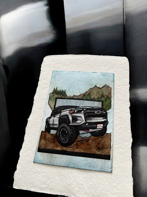 Inspiration from @the_real_cordova239’s Colorado ZR2| Handmade Artwork