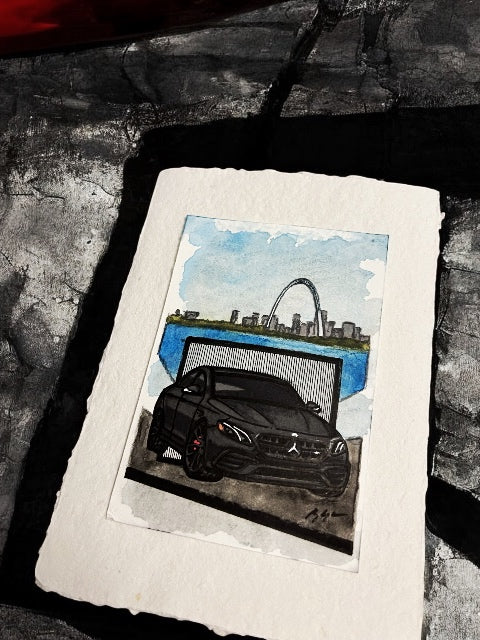 Inspiration from by @ryans_dreams’s E63 AMG| Handmade Artwork