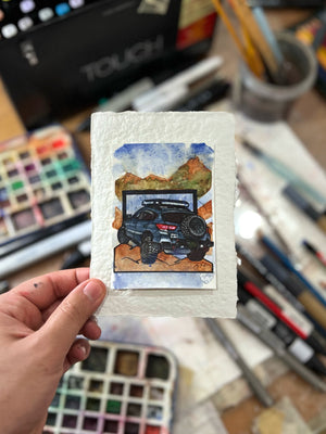 Inspiration from @tekstrekadventures’s Subaru | Handmade Artwork