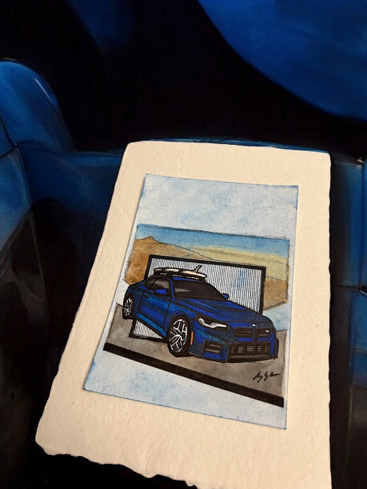 Inspiration from by @the.dirty.daily’s BMW| Handmade Artwork