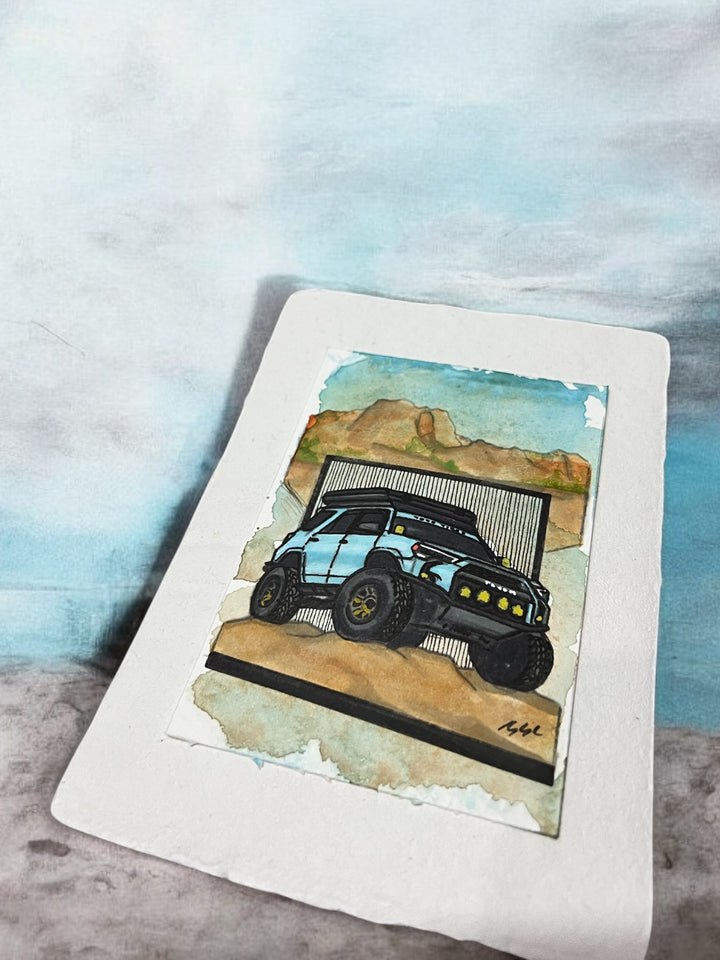 Inspiration from @madpews’s 4Runner| Handmade Artwork