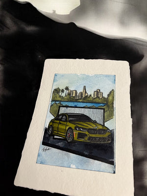 Inspiration from by @malachitef90’s BMW| Handmade Artwork
