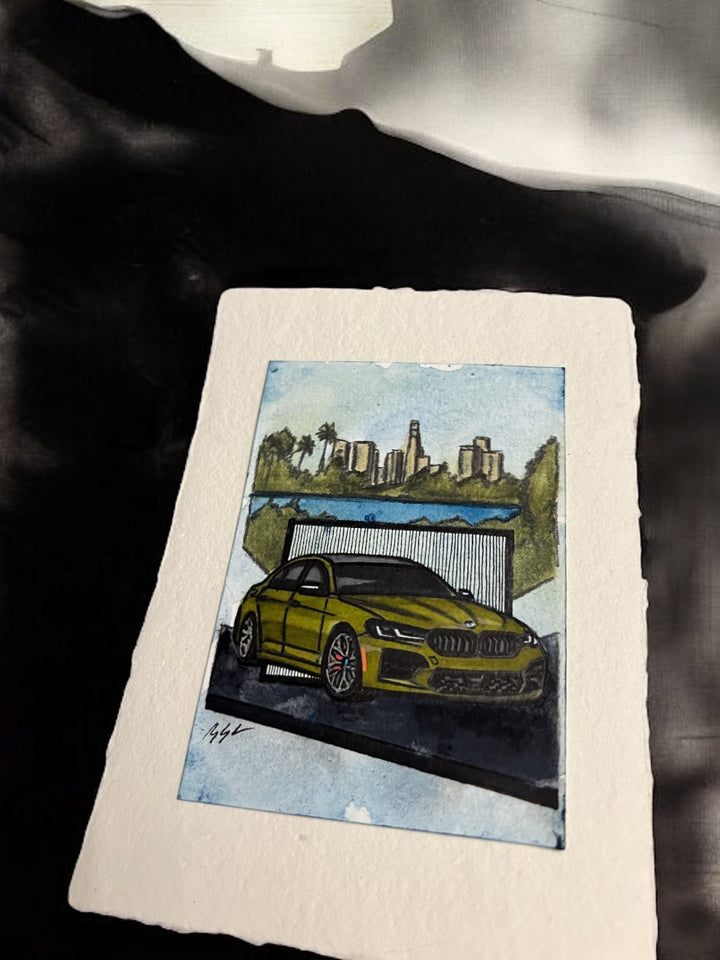 Inspiration from by @malachitef90’s BMW| Handmade Artwork