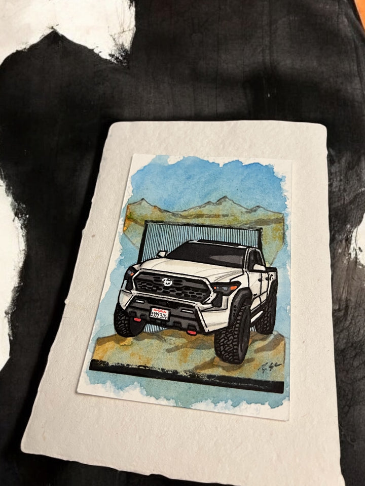 Inspiration from @caspertrdtaco’s Tacoma| Handmade Artwork