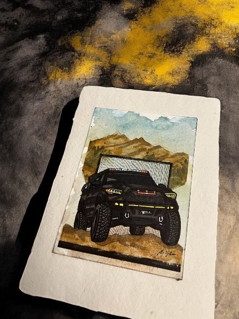 Inspiration from @_thattacoma’s Tacoma| Handmade Artwork