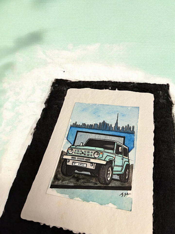 Inspiration from @by_t’s Jimny| Handmade Artwork