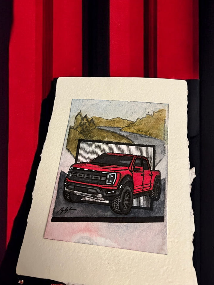 Inspiration from by @gezim.ro1’s F-150| Handmade Artwork