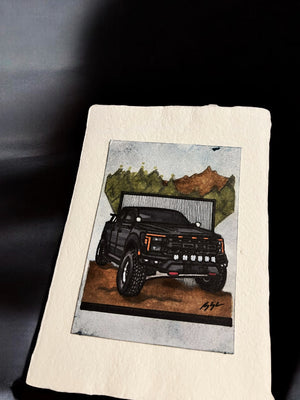 Inspiration from @512_raptor’s F150 Raptor| Handmade Artwork