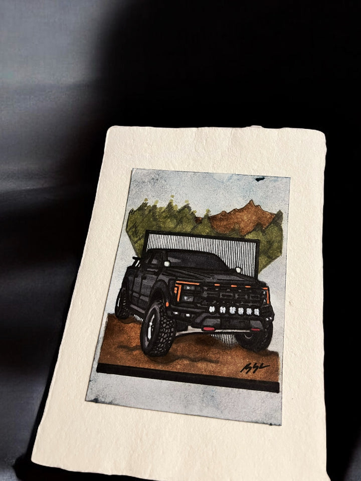 Inspiration from @512_raptor’s F150 Raptor| Handmade Artwork