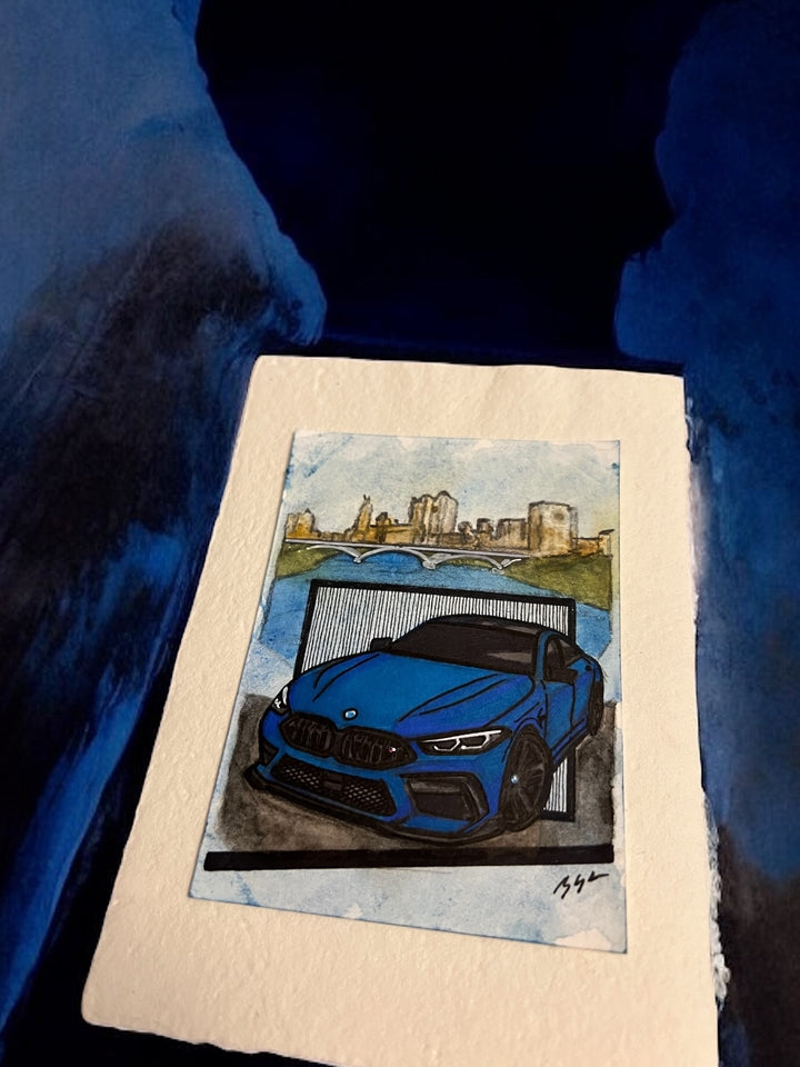 Inspiration from by @subzero.m8’s BMW| Handmade Artwork