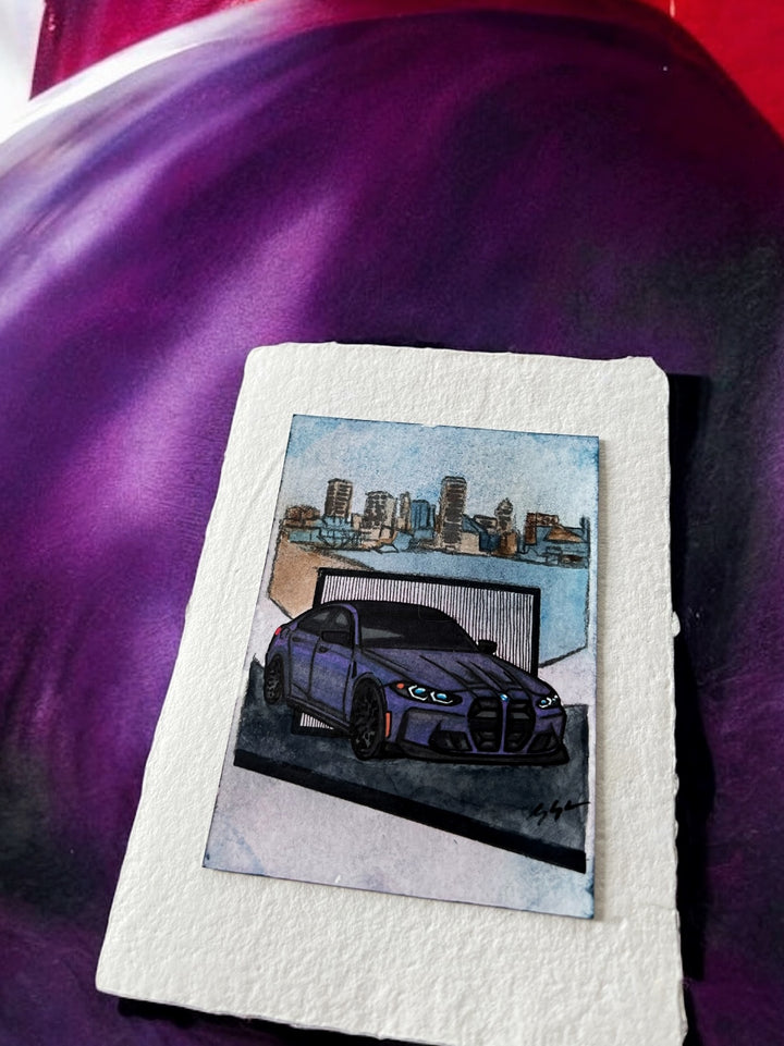 Inspiration from by @g80chuck’s M3| Handmade Artwork