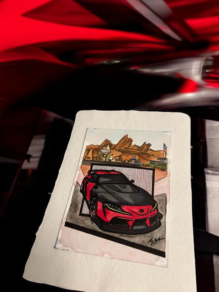 Inspiration from by @supraa958’s Supra| Handmade Artwork