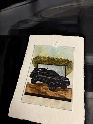 Inspiration from @stormbreaker_offroad’s Tacoma | Handmade Artwork