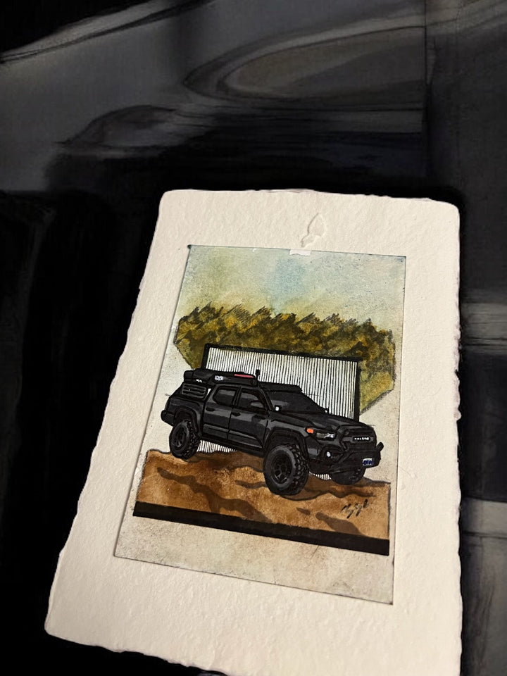 Inspiration from @stormbreaker_offroad’s Tacoma | Handmade Artwork