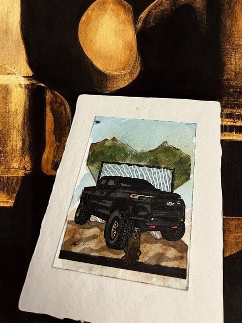Inspiration from @armando13martimez’s Colorado ZR2| Handmade Artwork