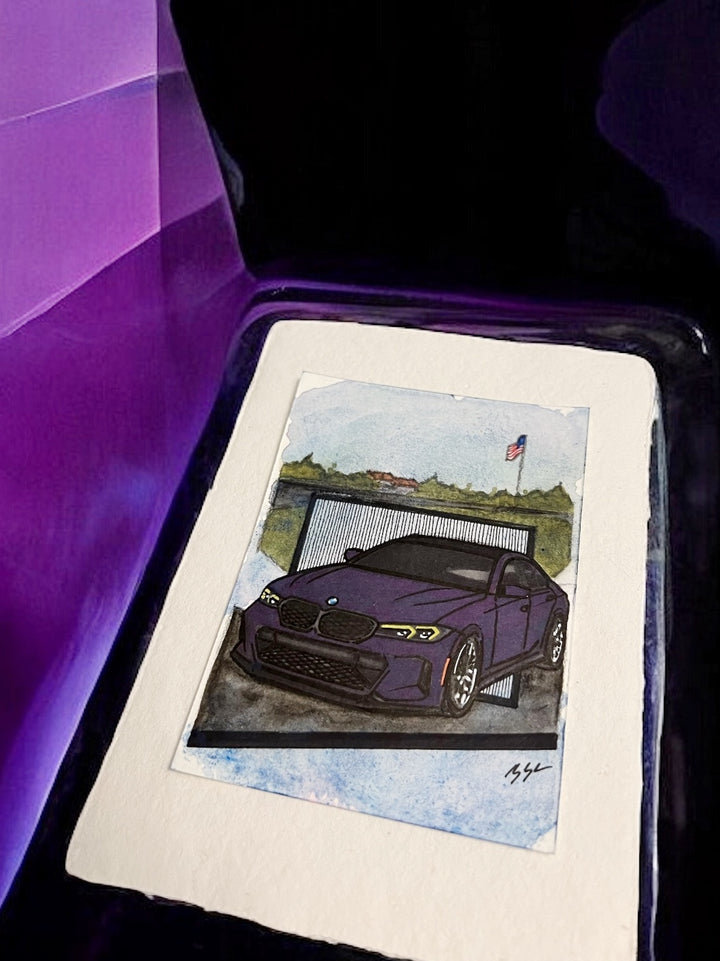 Inspiration from by @lean__g20’s BMW| Handmade Artwork
