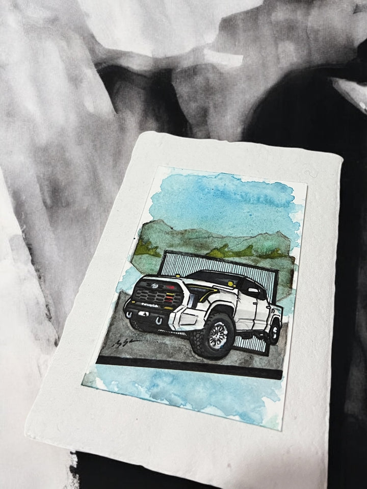 Inspiration from @tundy_frank’s Tundra| Handmade Artwork