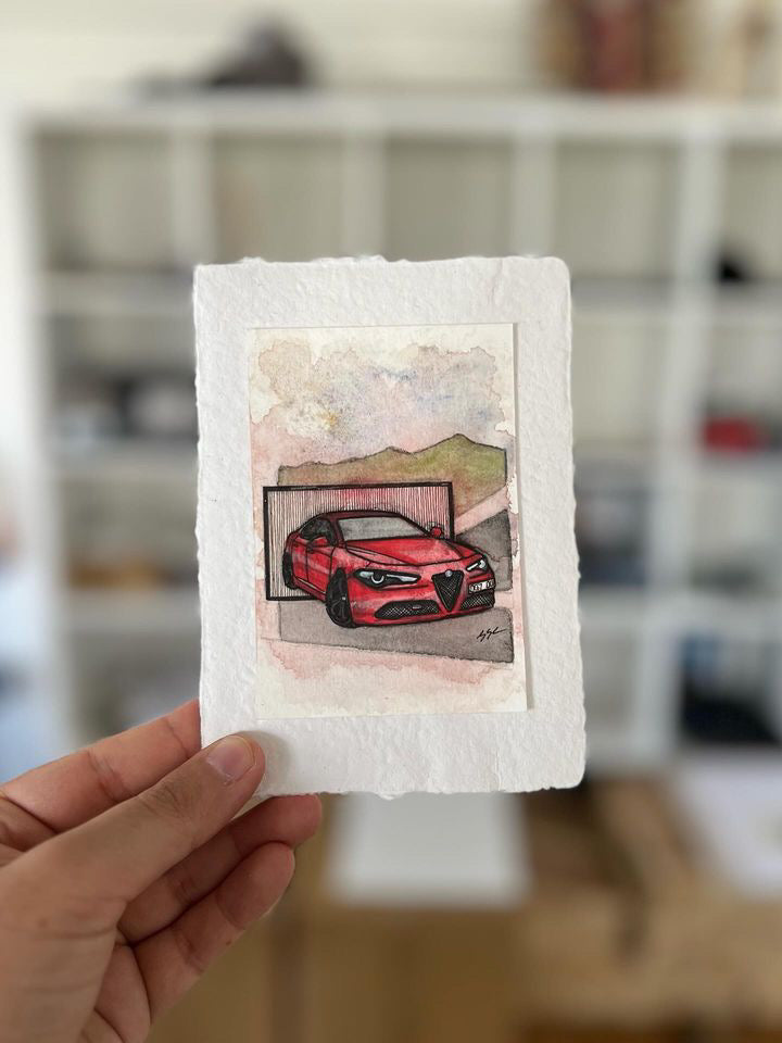 Inspiration from @jacgiulia’s Giulia| Handmade Artwork