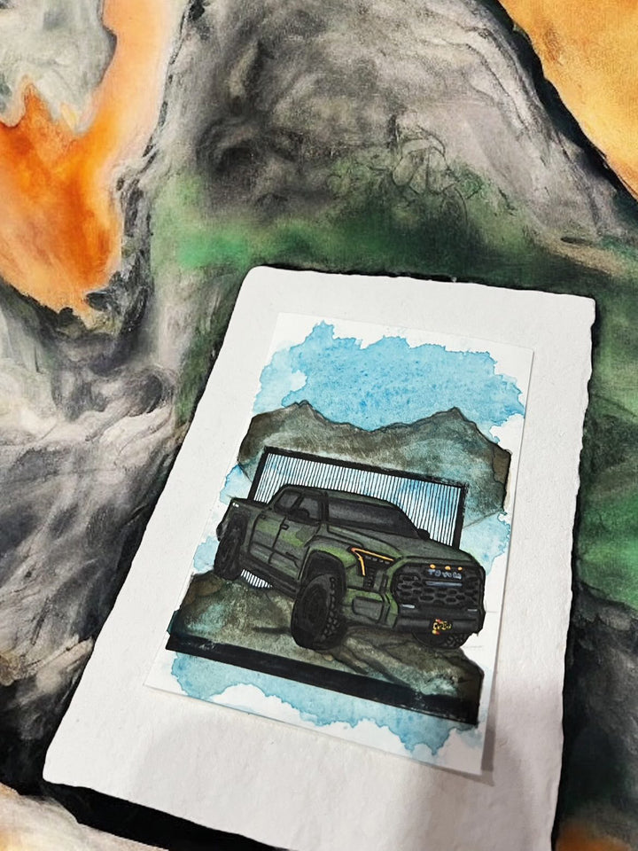 Inspiration from @trdsalsa’s Tundra| Handmade Artwork