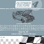 OldtimerCulture #4 | 100 Vehicles, 100 Charcoal Sketches | Limited to 300 Copies