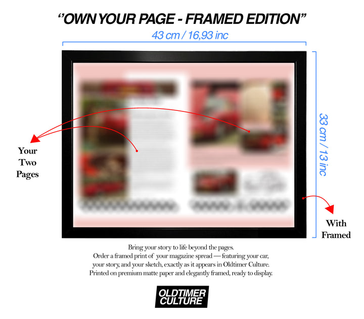 alfaromeoqueen's Spider U9 - Framed Magazine Page Prints Edition