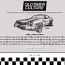 OldtimerCulture #3 | 100 Vehicles, 100 Charcoal Sketches | Limited to 300 Copies