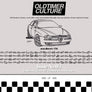 OldtimerCulture #3 | 100 Vehicles, 100 Charcoal Sketches | Limited to 300 Copies