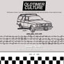 OldtimerCulture #3 | 100 Vehicles, 100 Charcoal Sketches | Limited to 300 Copies