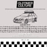 OldtimerCulture #3 | 100 Vehicles, 100 Charcoal Sketches | Limited to 300 Copies