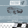 OldtimerCulture #4 | 100 Vehicles, 100 Charcoal Sketches | Limited to 300 Copies